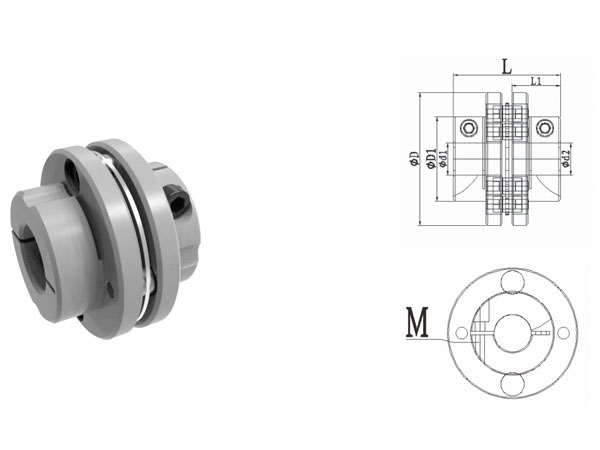 FL 系列彈性膜片聯軸器[組合形]金屬組合型